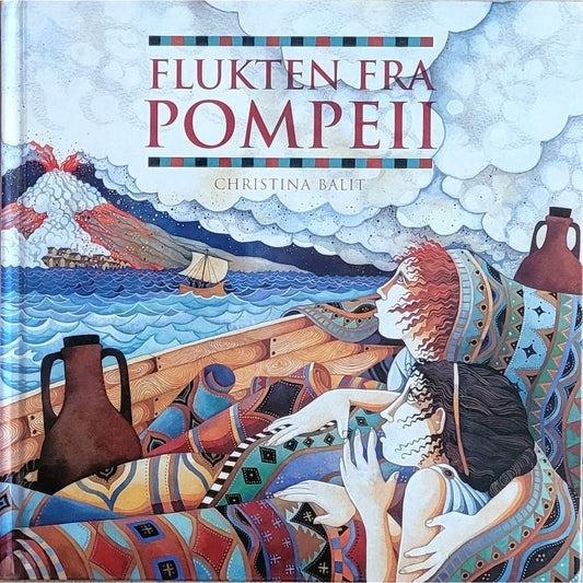 Flukten fra Pompeii, brukte bøker av Christina Balit