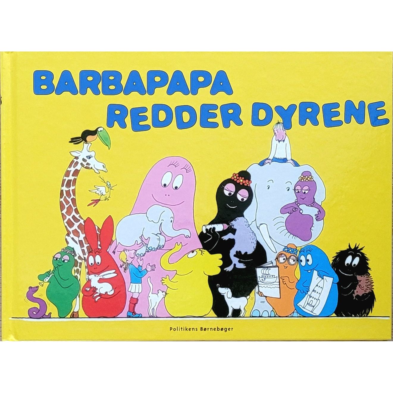 Barbapapa redder dyrene, brukte bøker av Annette Tison