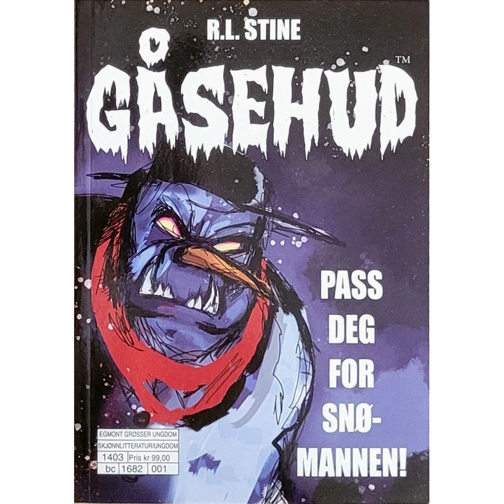 Pass deg for snømannen - Gåsehud 1, brukte bøker av R.L. Stine