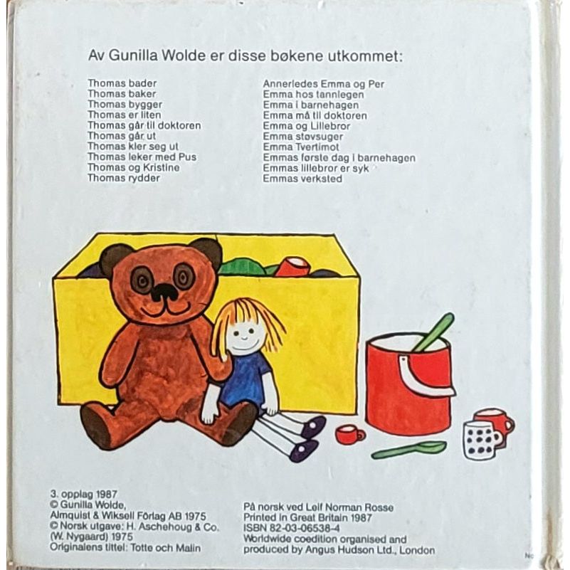 Wolde, Gunilla: Thomas og Kristine