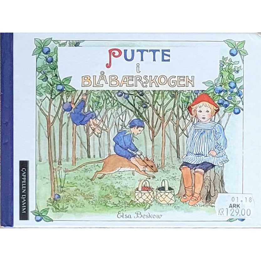 Putte i Blåbærskogen - Brukte barnebøker av Elsa Beskow