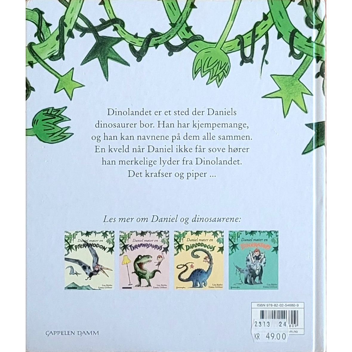 Bjärbo, Lisa: Daniel møter en stegosaurus