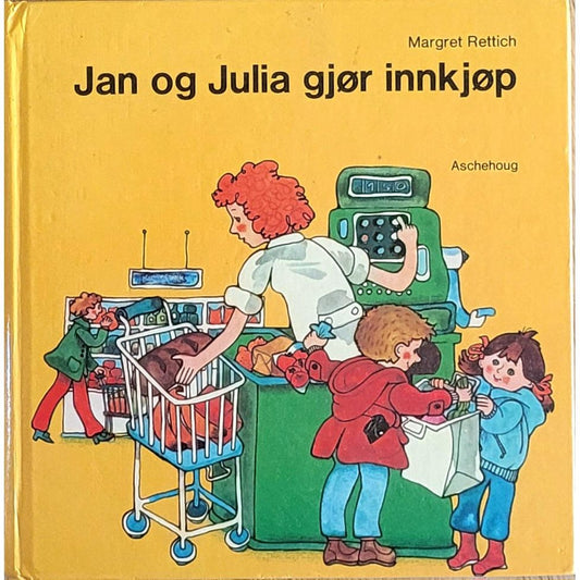 Jan og Julia gjør innkjøp, brukte bøker av Margret Rettich