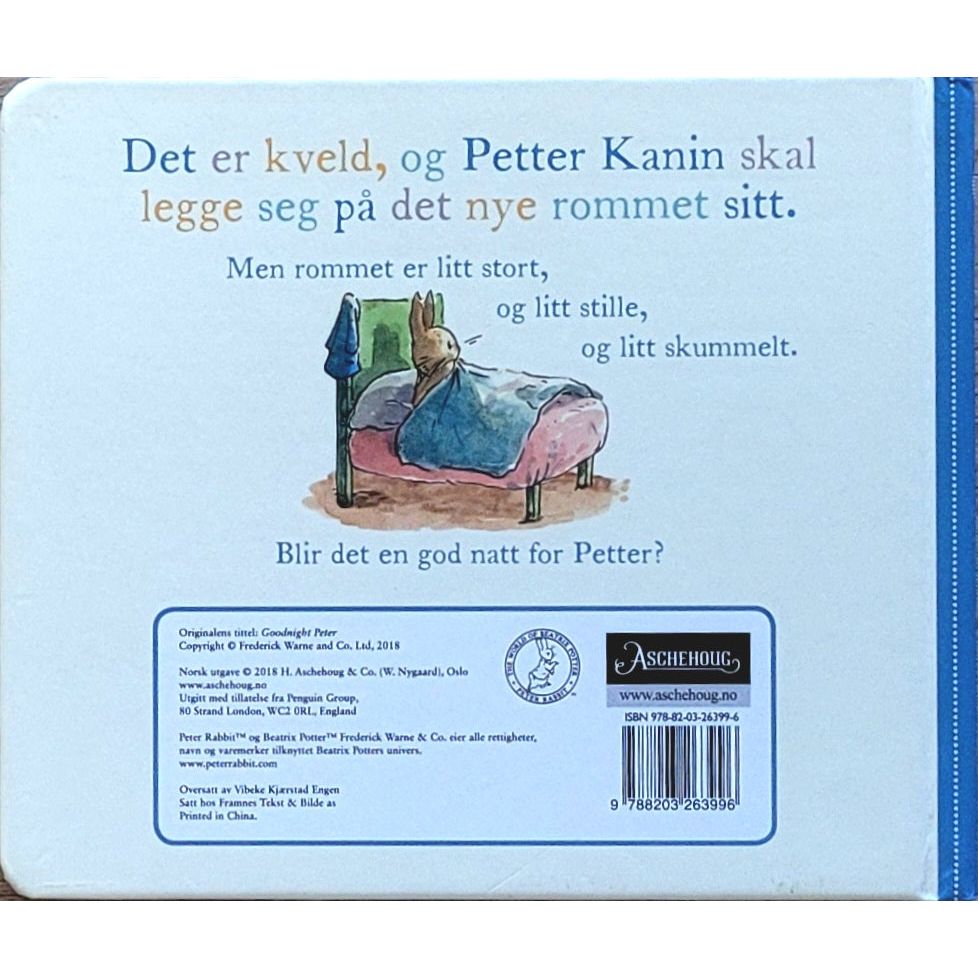 Petter Kanin - God natt, Petter