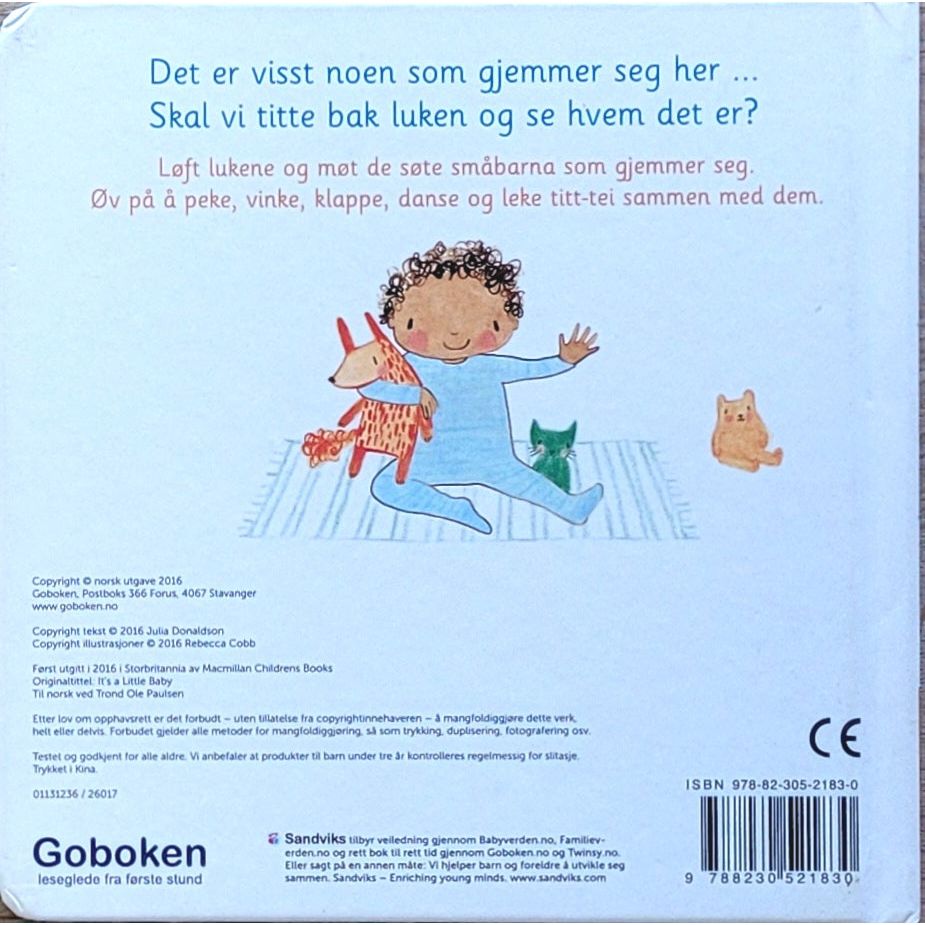 Donaldson, Julia: Det er en liten baby
