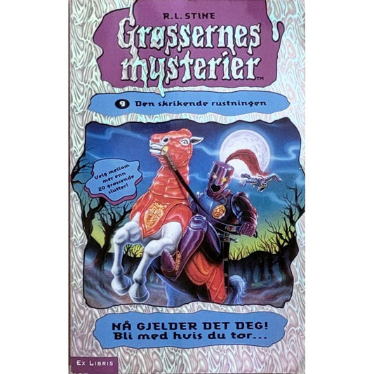 Grøssernes mysterier 9 - Den skrikende rustningen - Brukte bøker av R.L. Stine