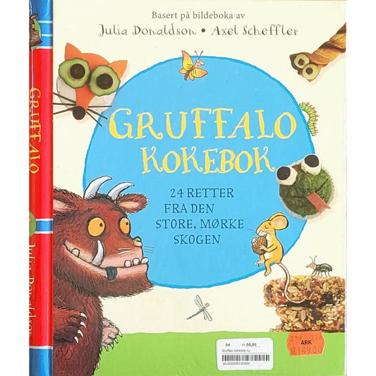 Gruffalo kokebok, brukte bøker basert på Julia Donaldson og Axel Scheffler