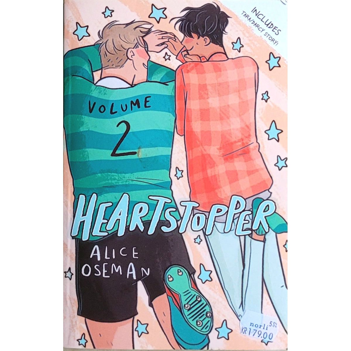 Heartstopper volume 2, brukte bøker av Alice Oseman