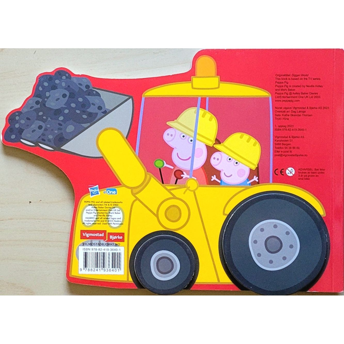 Peppa Pig - Peppa og Georg graver, brukte bøker