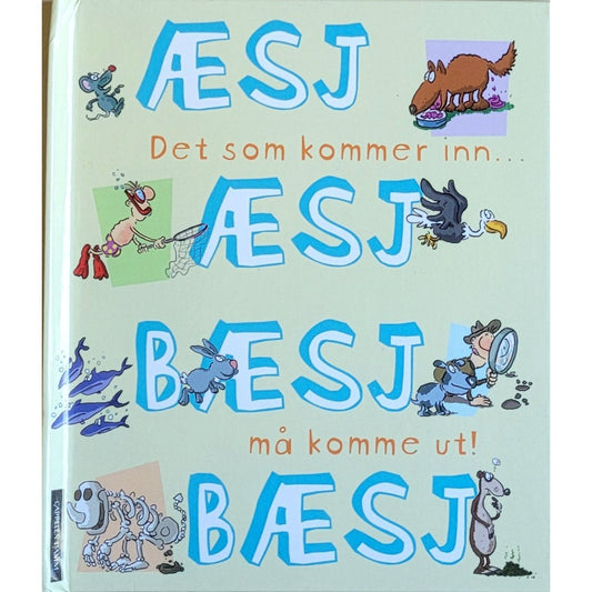 Æsj Æsj Bæsj Bæsj, brukte bøker av Gaby Goldsack