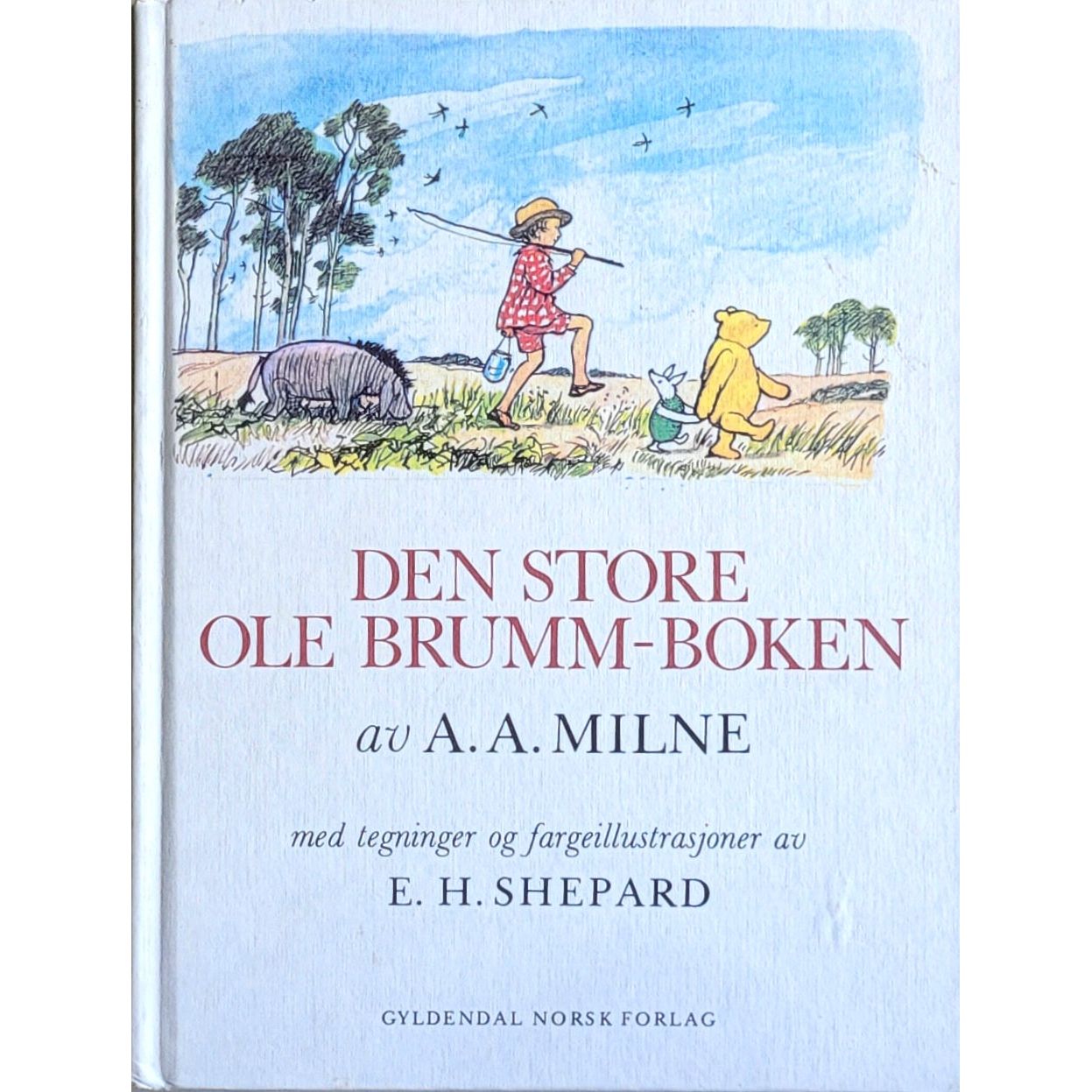 Den store Ole Brumm-boken, brukte bøker av A.A. Milne