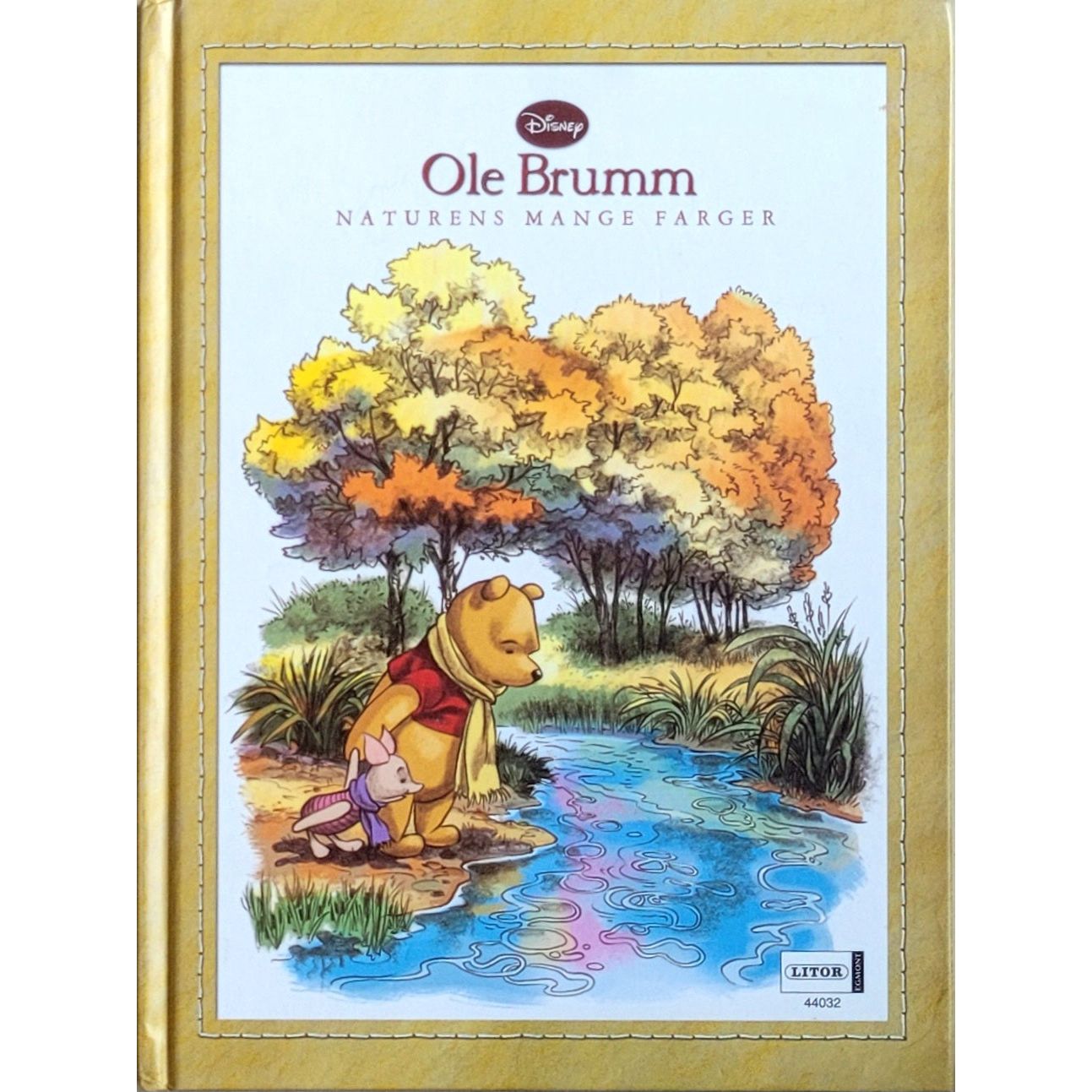 Ole Brumm - Naturens mange farger. Brukte bøker fra Disney