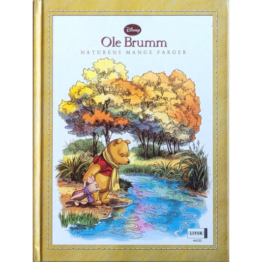 Ole Brumm - Naturens mange farger. Brukte bøker fra Disney