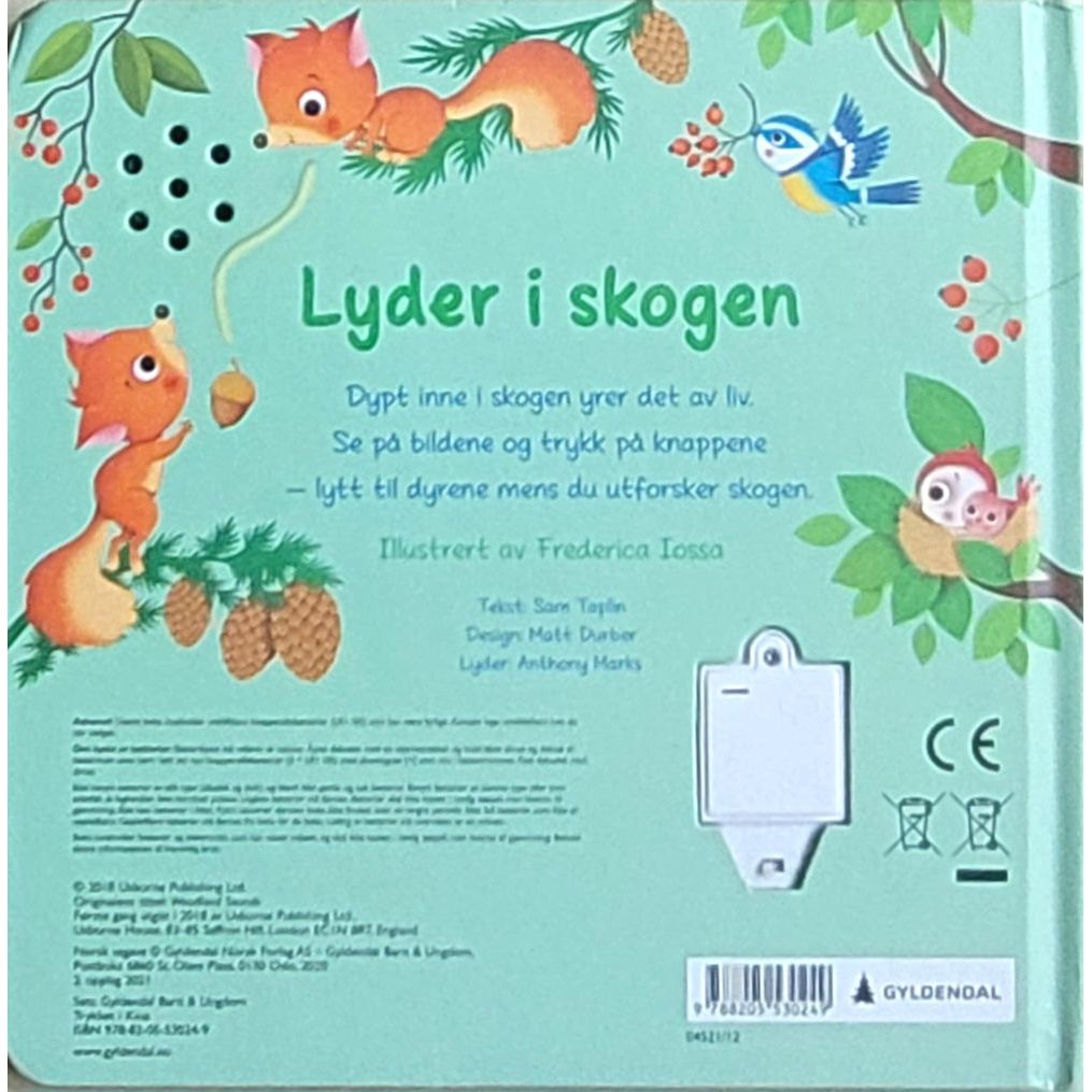 Trykk og lytt - Lyder i skogen