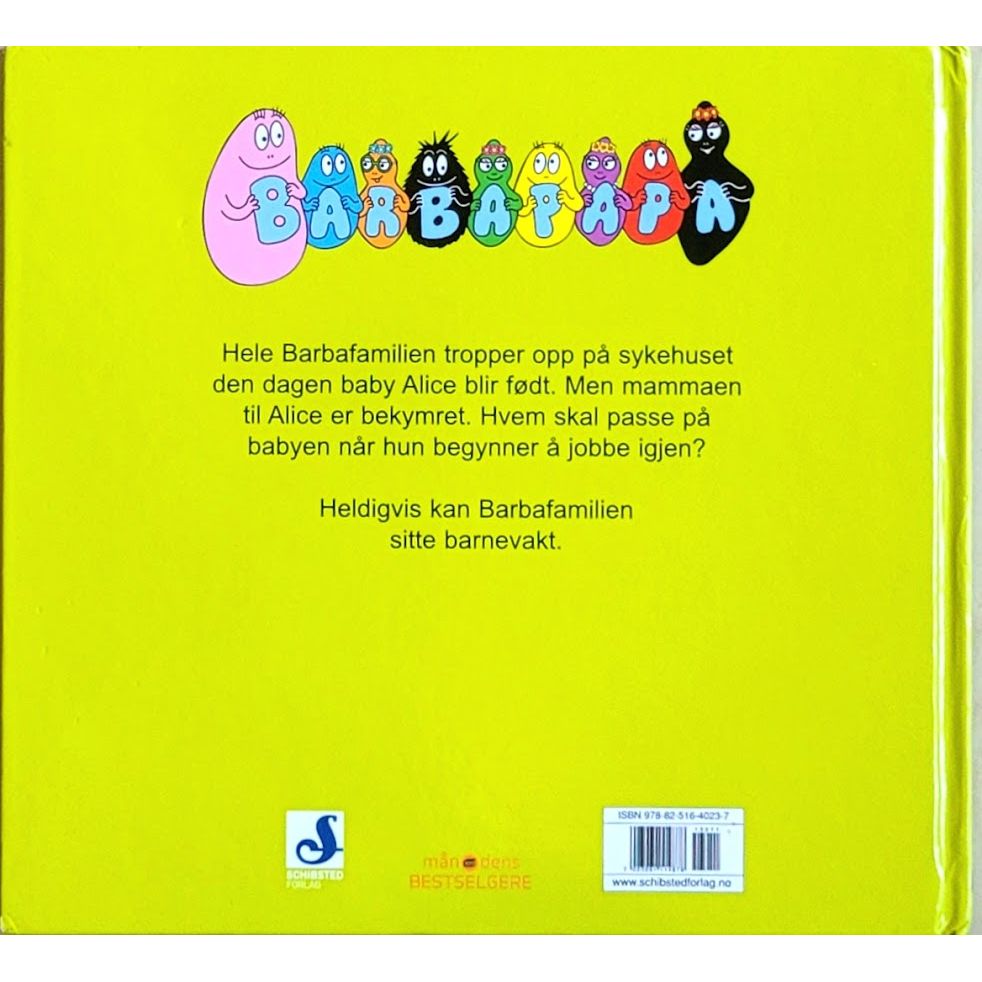 Tison, Annette: Barbapapa sitter barnevakt