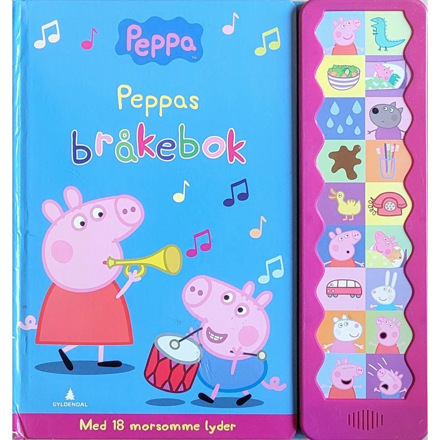 Peppa Gris - Peppas bråkebok, brukte bøker