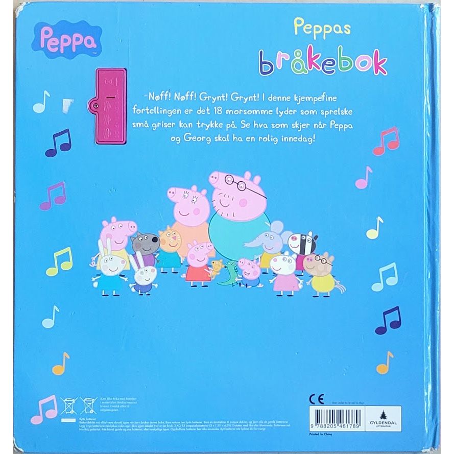 Peppa Gris - Peppas bråkebok