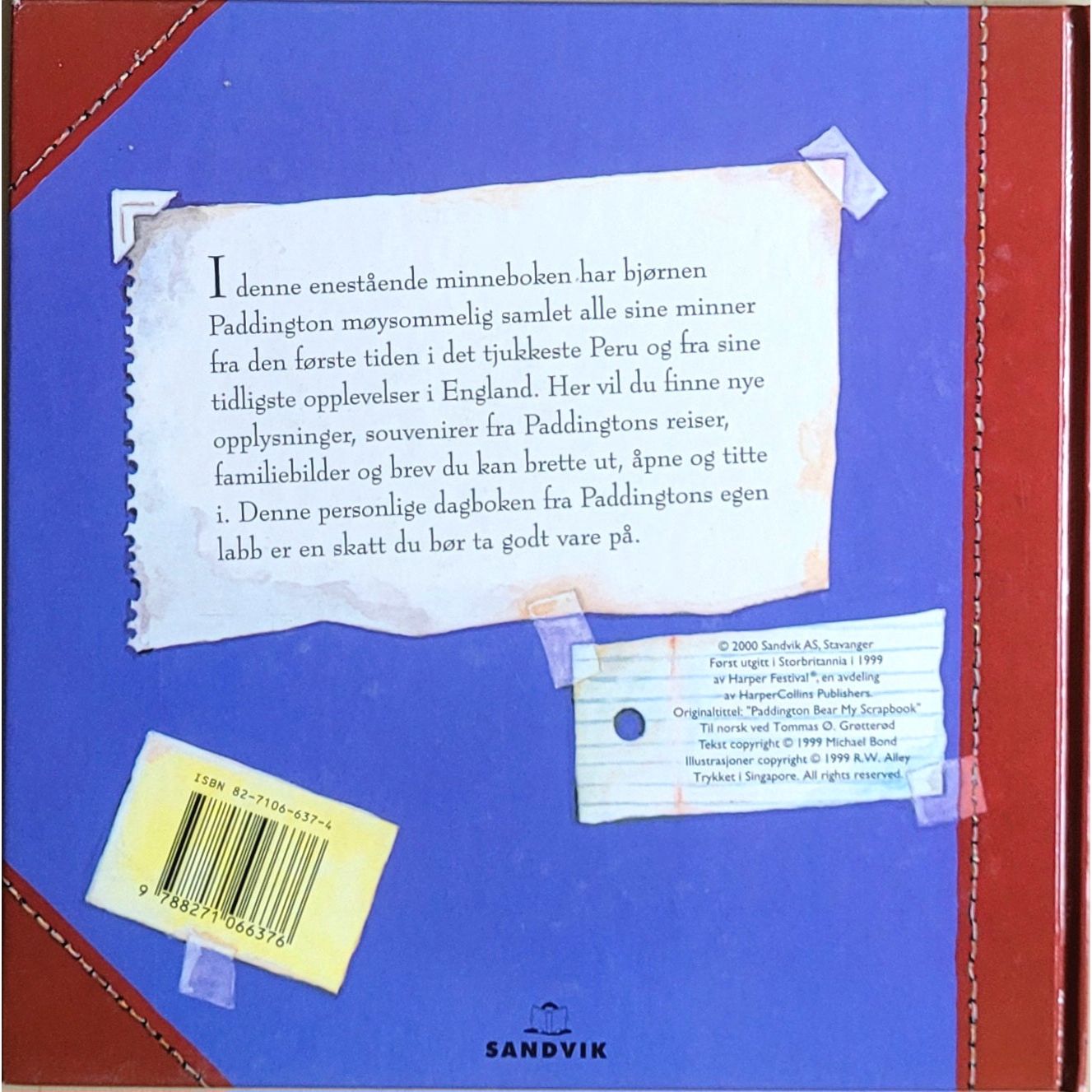 Paddingtons minnebok