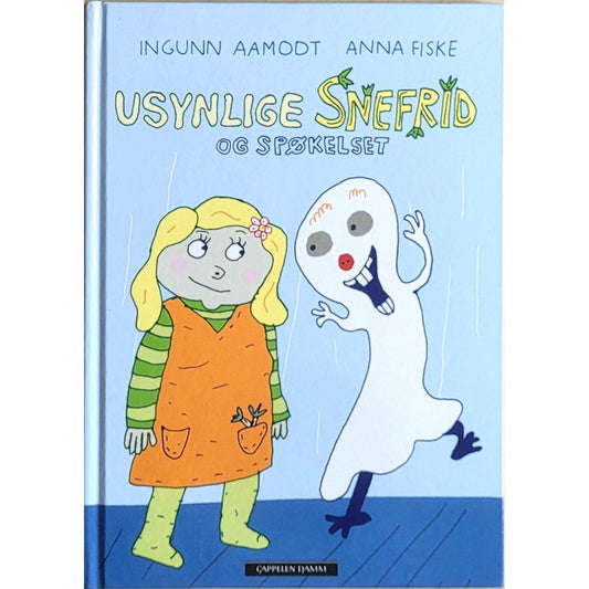 Usynlige Snefrid og spøkelset, brukte bøker av Ingunn Aamodt og Anna Fiske