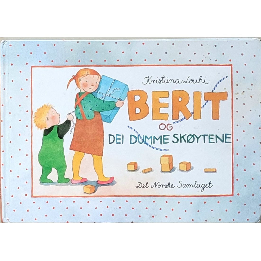 Berit og dei dumme skøytene, brukte bøker av Kristiina Louhi