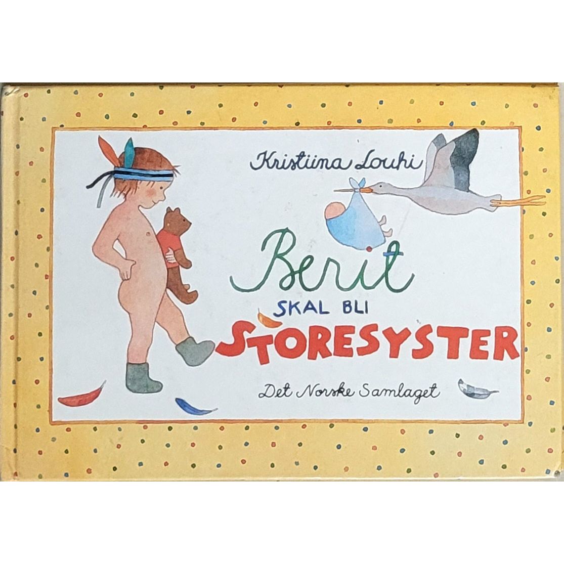 Berit skal bli storesyster, brukte bøker av Kristiina Louhi
