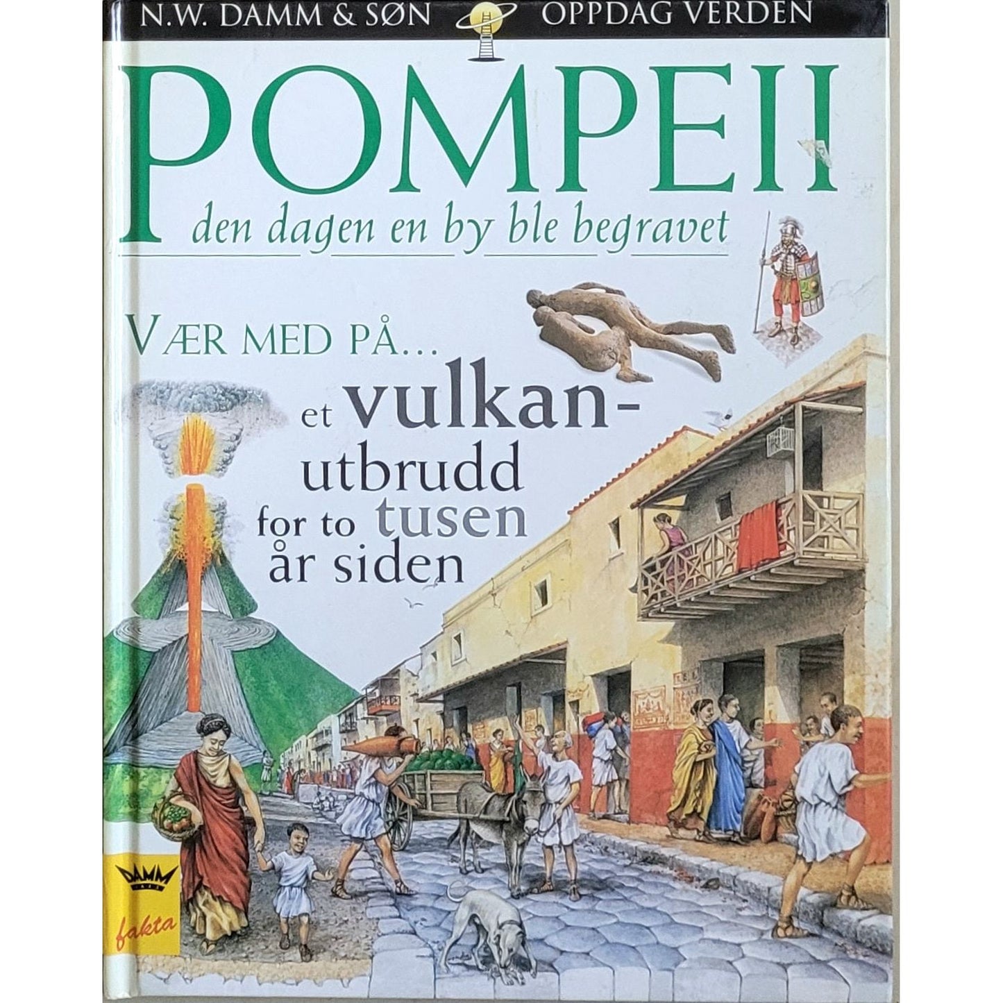 Pompeii - den dagen en by ble begravet, brukte bøker. Faktabøker