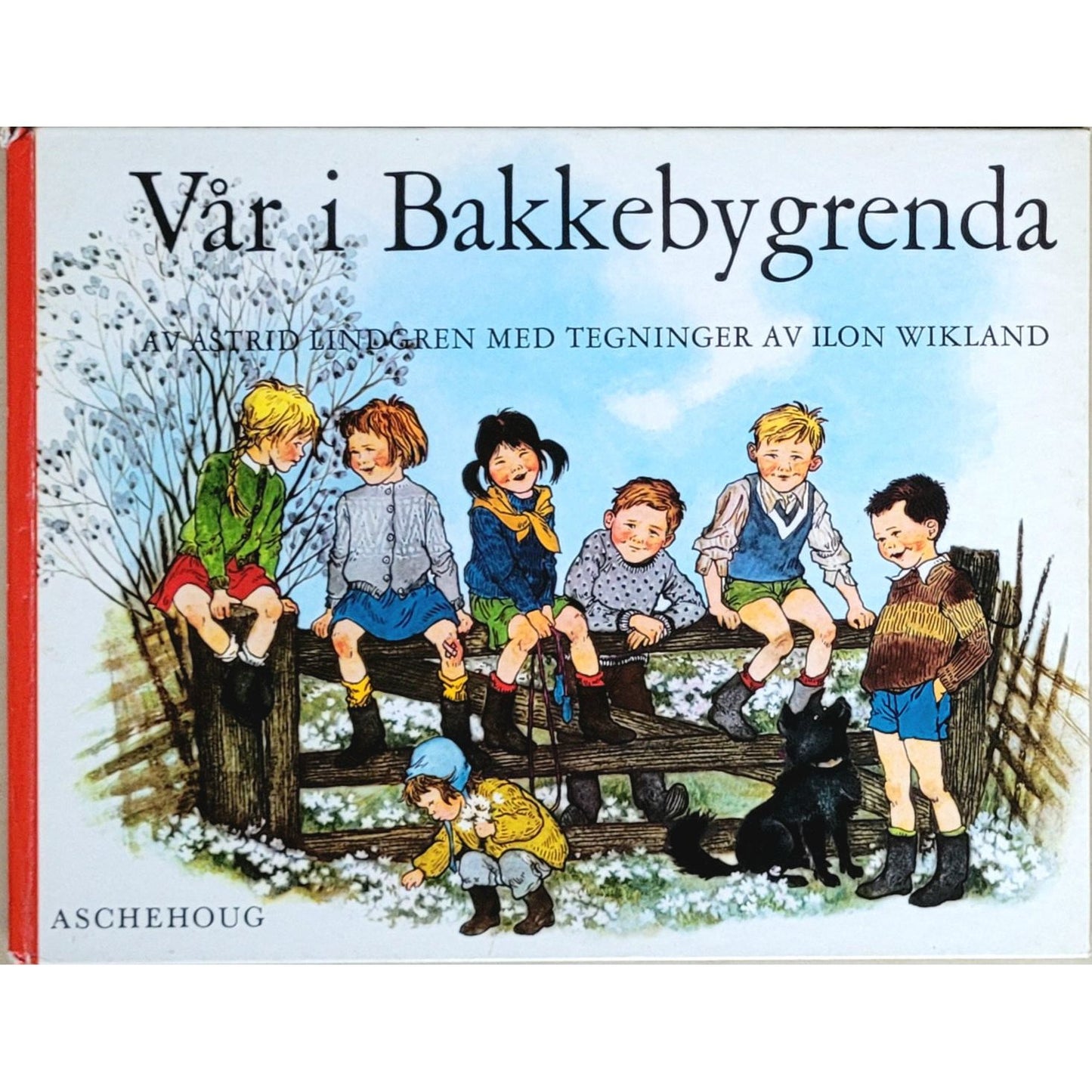 Vår i Bakkebygrenda, brukte bøker av Astrid Lindgren