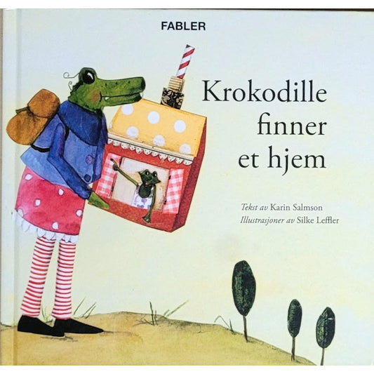Krokodille finner et hjem, brukte bøker av Karin Salmson