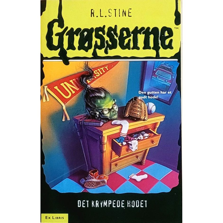 Grøsserne 39 - Det krympede hodet, Brukte bøker av R.L. Stine