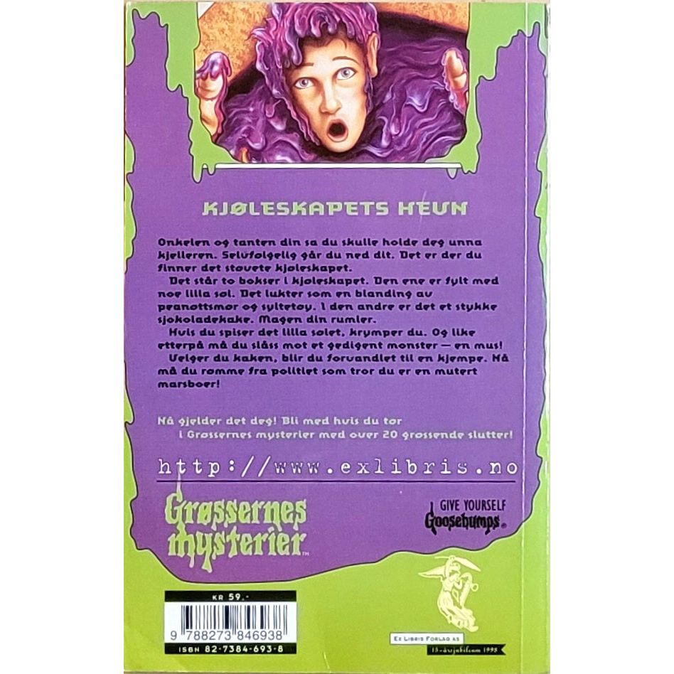 Stine, R.L.: Grøssernes mysterier 6 - Pass deg for det lilla peanøttsmøret