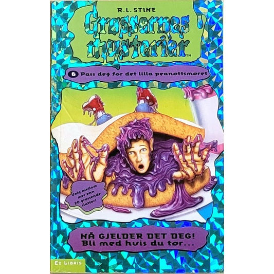 Grøssernes mysterier 6 - Pass det for det lilla peanøttsmøret - Brukte bøker av R.L. Stine