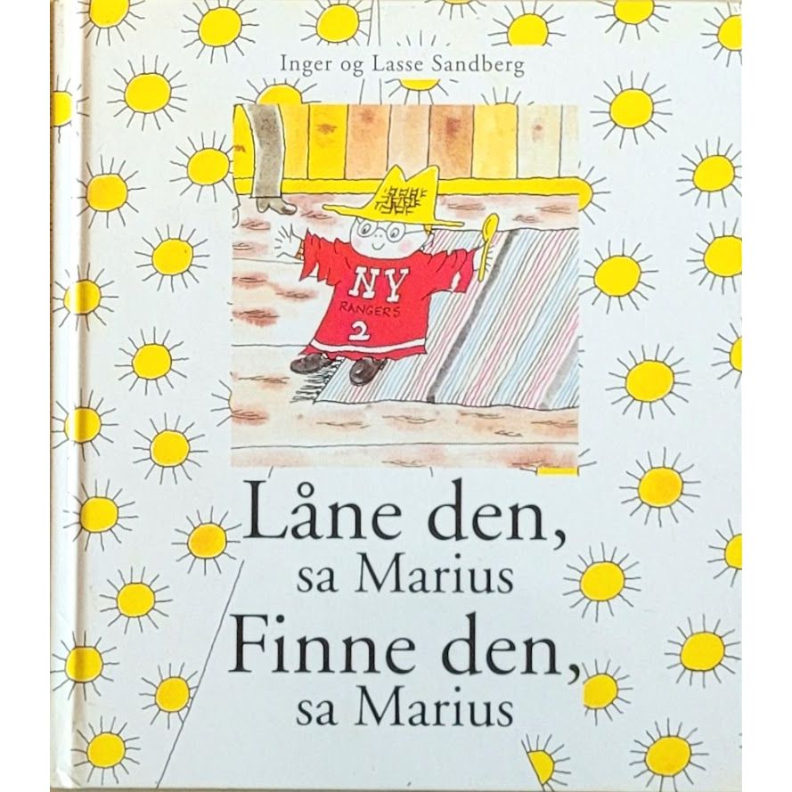 Låne den, sa Marius - Finne den, sa Marius, brukt bøker av Inger og Lasse Sandberg