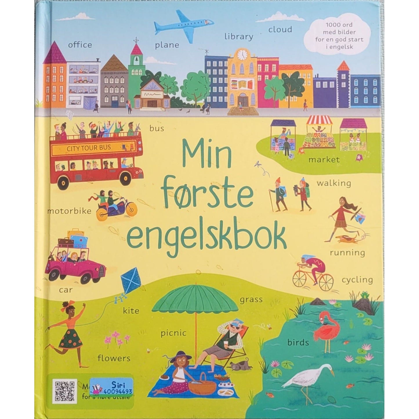 Min første engelskbok. Brukte bøker, barnebøker