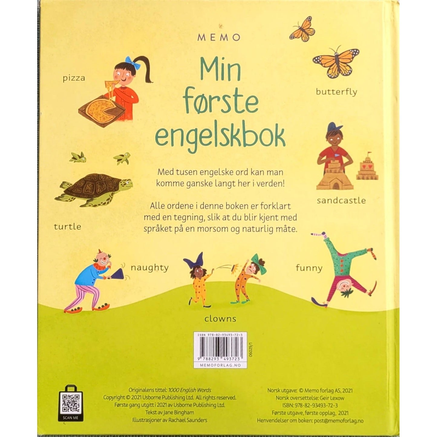 Min første engelskbok. Brukte bøker, barnebøker