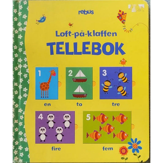 Løft-på-klaffen Tellebok, brukte bøker