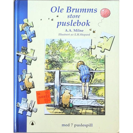 Ole Brumms store puslebok, brukte bøker av A.A. Milne