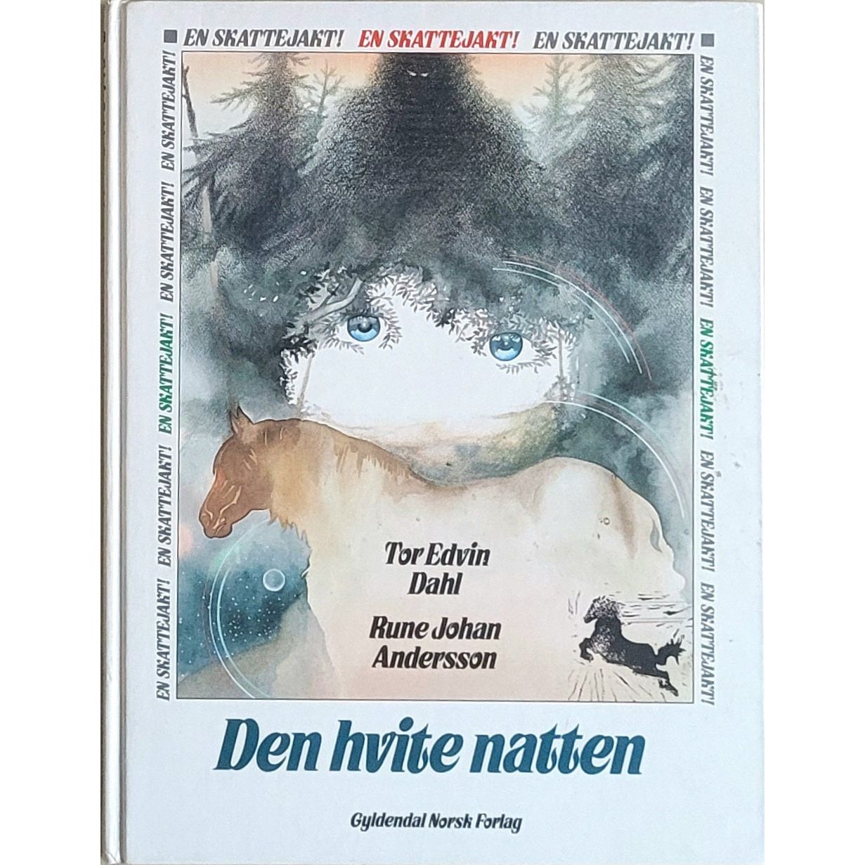 Den hvite natten - brukte bøker av Tor Edvin Dahl og Rune Johan Andersson