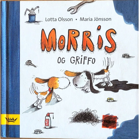 Morris og Griffo, brukte bøker av Lotta Olsson og Maria Jönsson