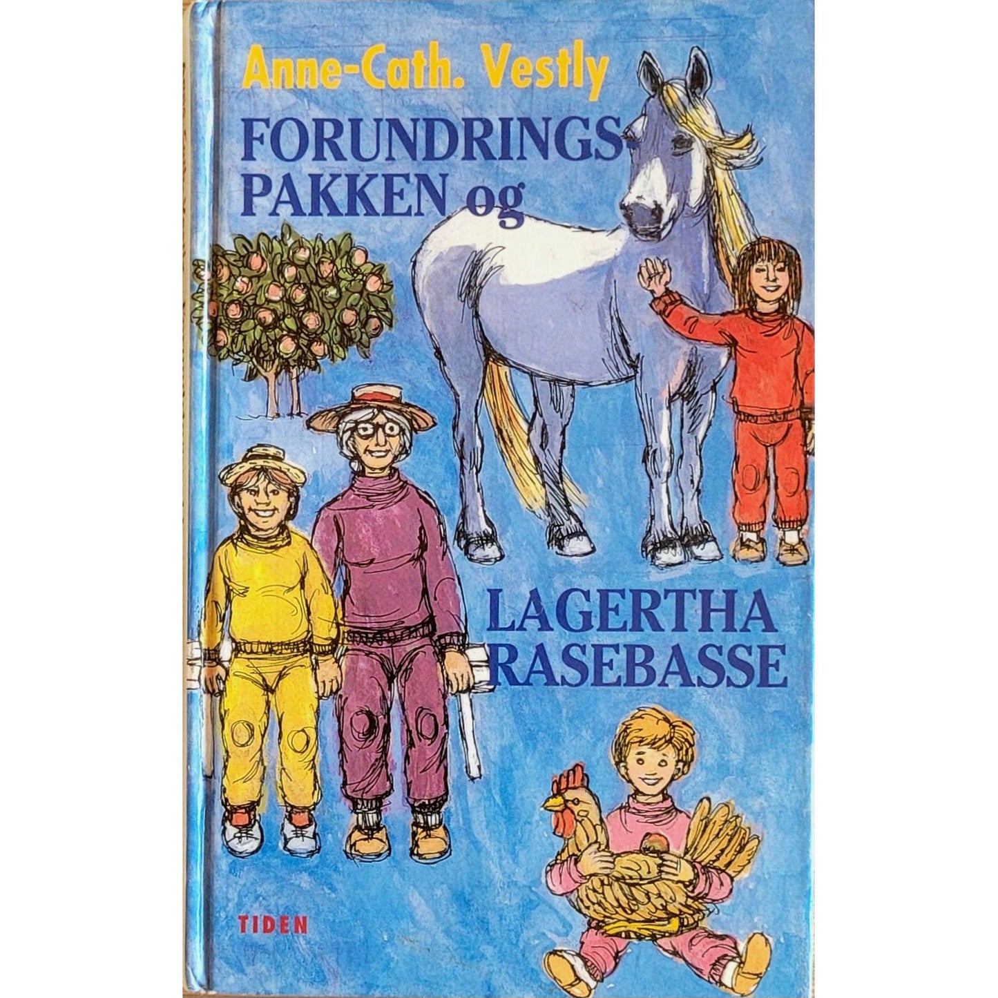 Ellen Andrea 2 - Forundringspakken og Lagertha rasebasse, brukte bøker av Anne-Cath. Vestly