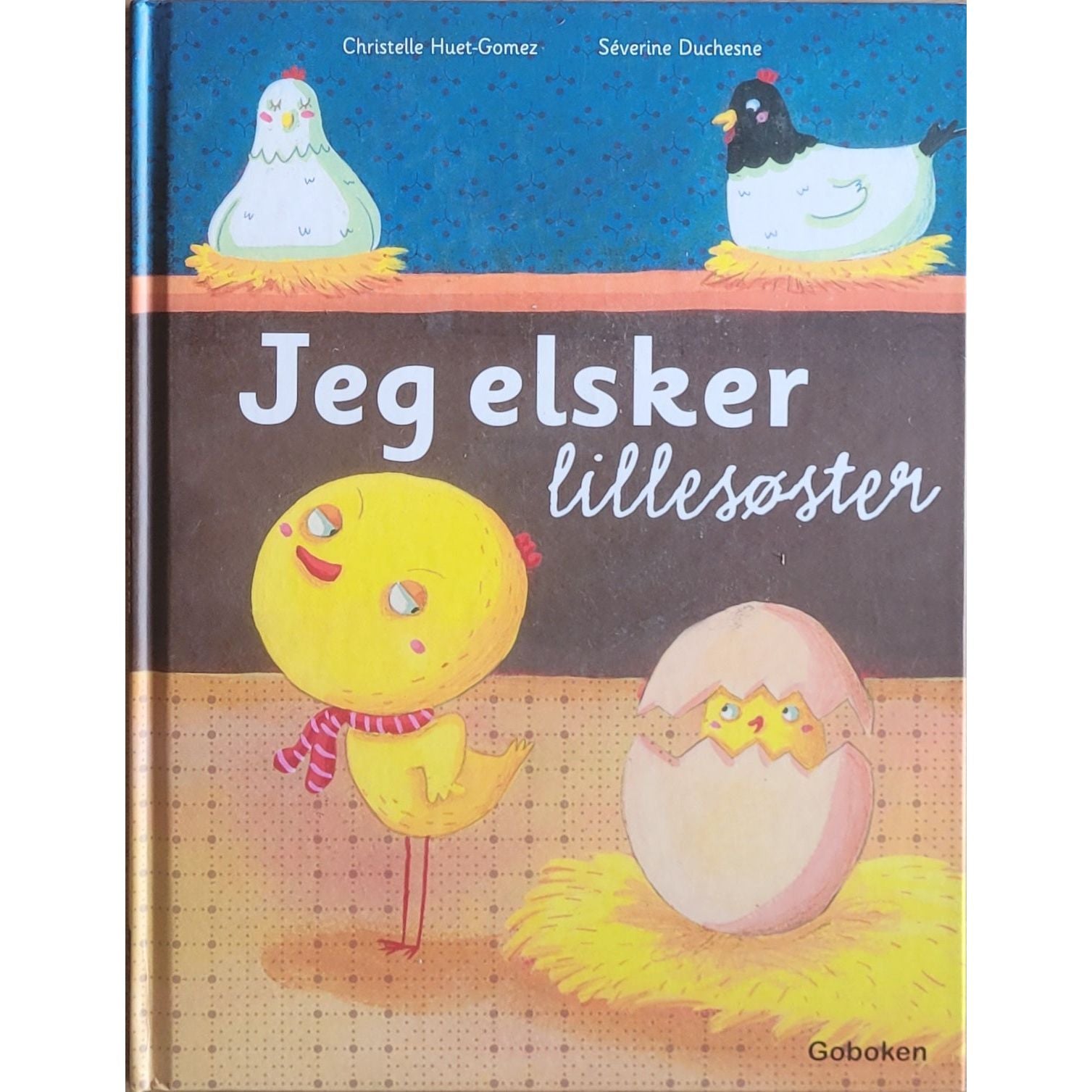 Jeg elsker lillesøster, Brukte bøker av Christelle Huet-Gomez