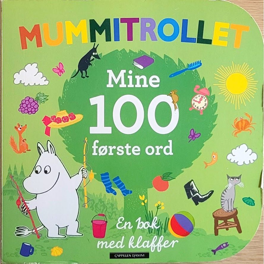 Mummitrollet - Mine 100 første ord, brukte bøker