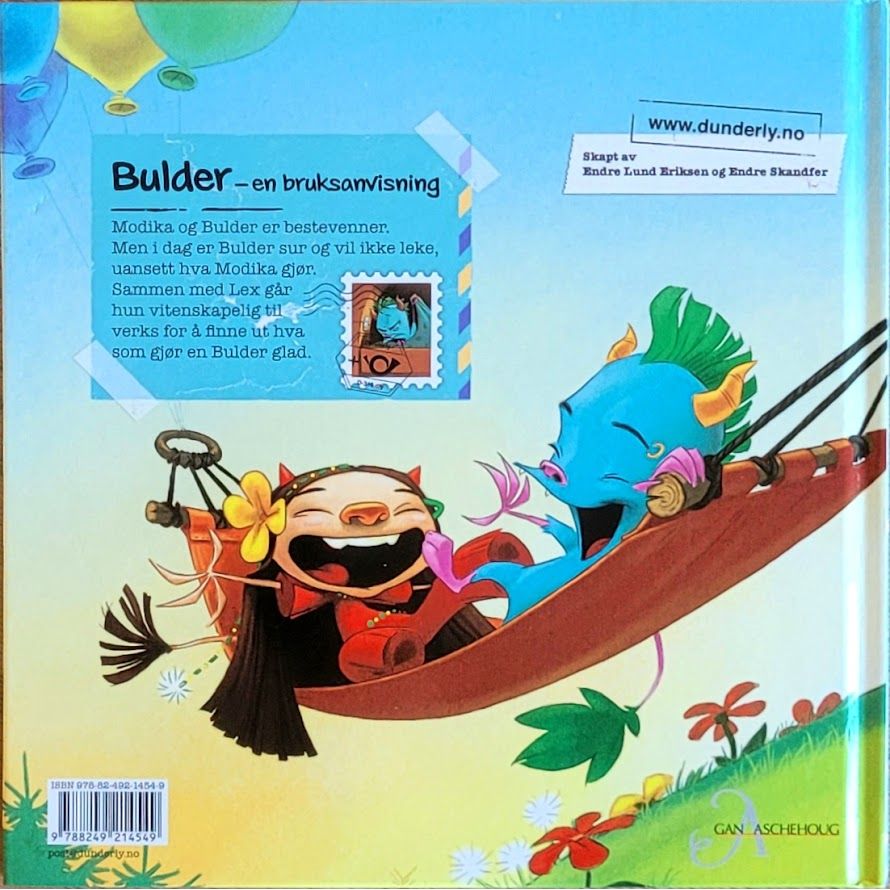 Eriksen, Endre Lund: Dunderly, Bulder - en bruksanvisning