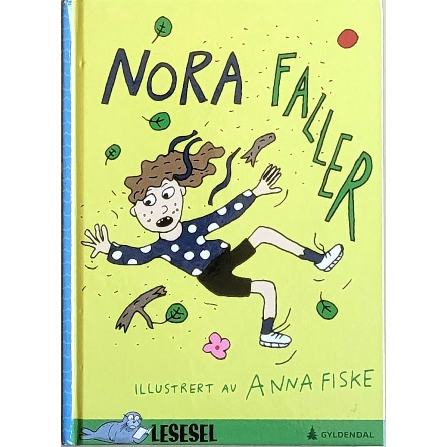 Lesesel - Nora faller - Brukte bøker av Anna Fiske