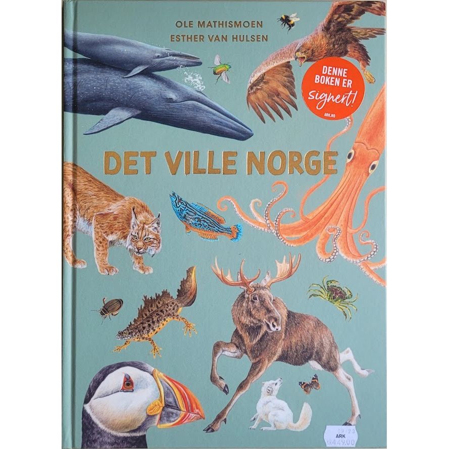 Det ville Norge - brukte bøker av Ole Mathismoen