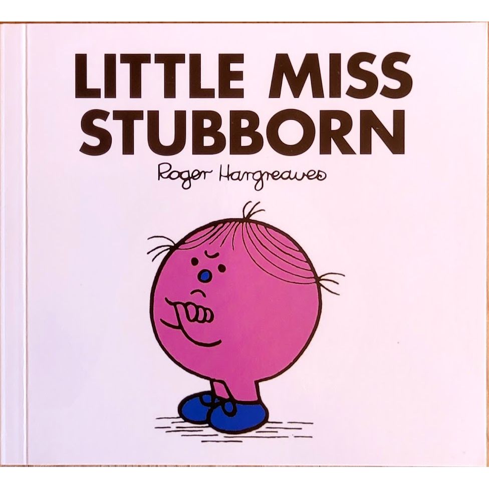 Little Miss Stubborn (26), brukte bøker av Roger Hargreaves
