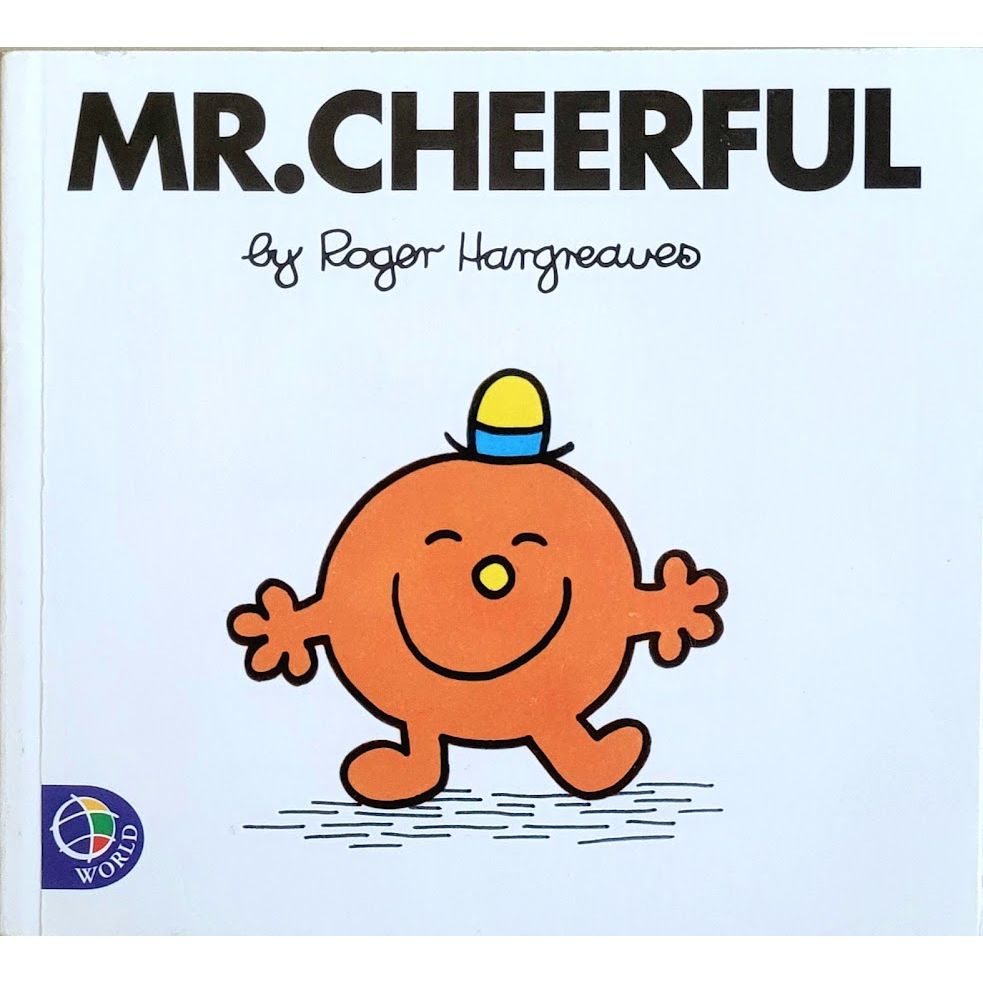 Mr. Cheerful (43), brukte bøker av Roger Hargreaves