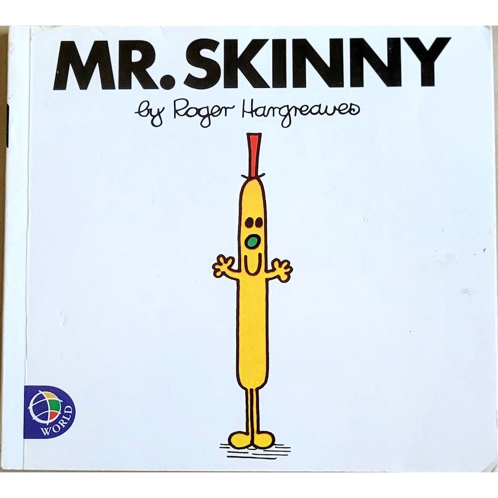 Mr. Skinny (35), brukte bøker av Roger Hargreaves