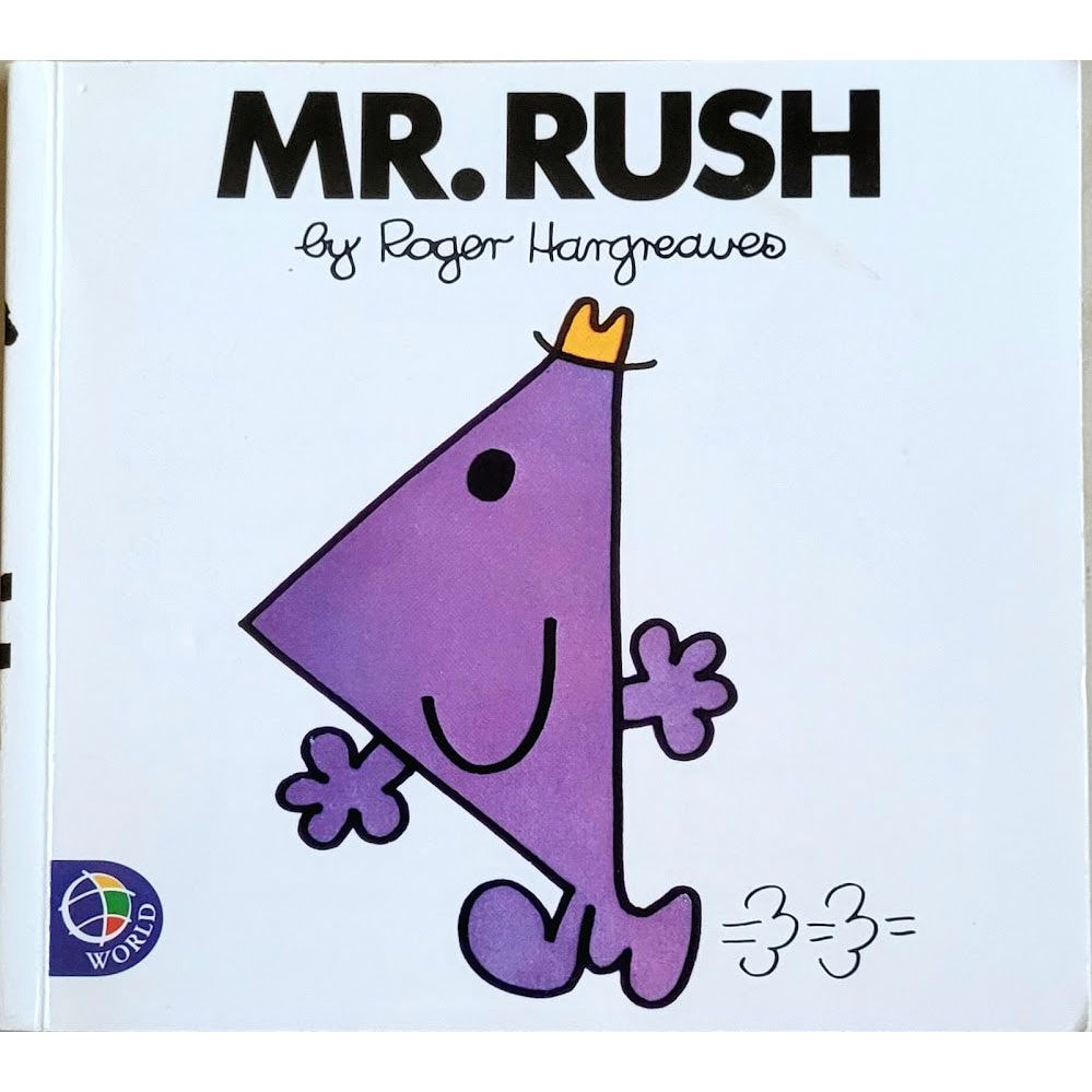 Mr. Rush (30), brukte bøker av Roger Hargreaves
