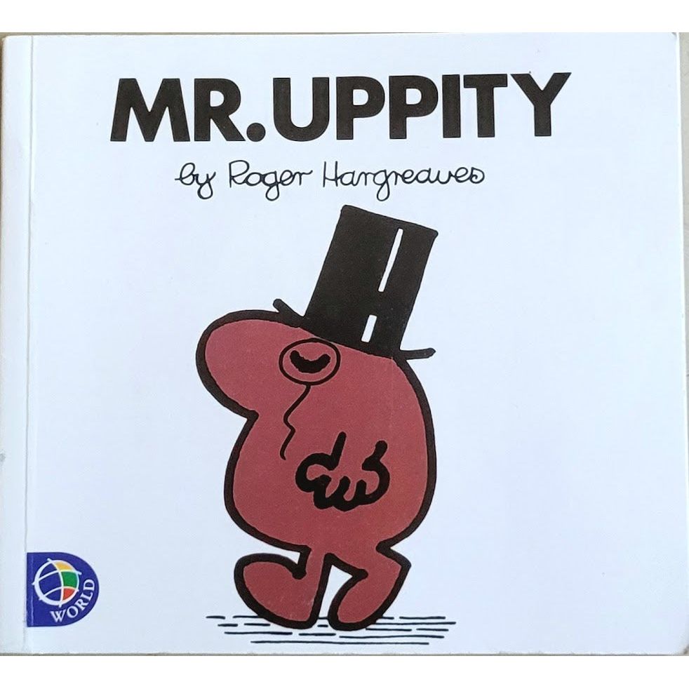 Mr. Uppity (11), brukte bøker av Roger Hargreaves