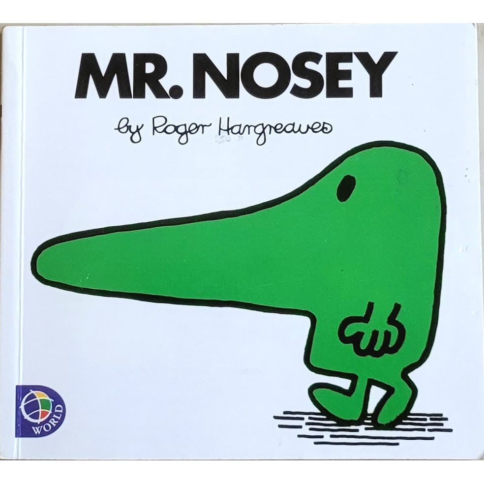 Mr. Nosey (4), brukte bøker av Roger Hargreaves
